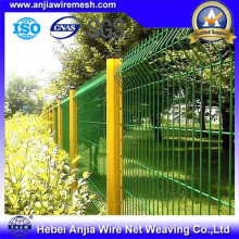 CE &amp; SGS ПВХ покрытием сваренной сеткой сада забор